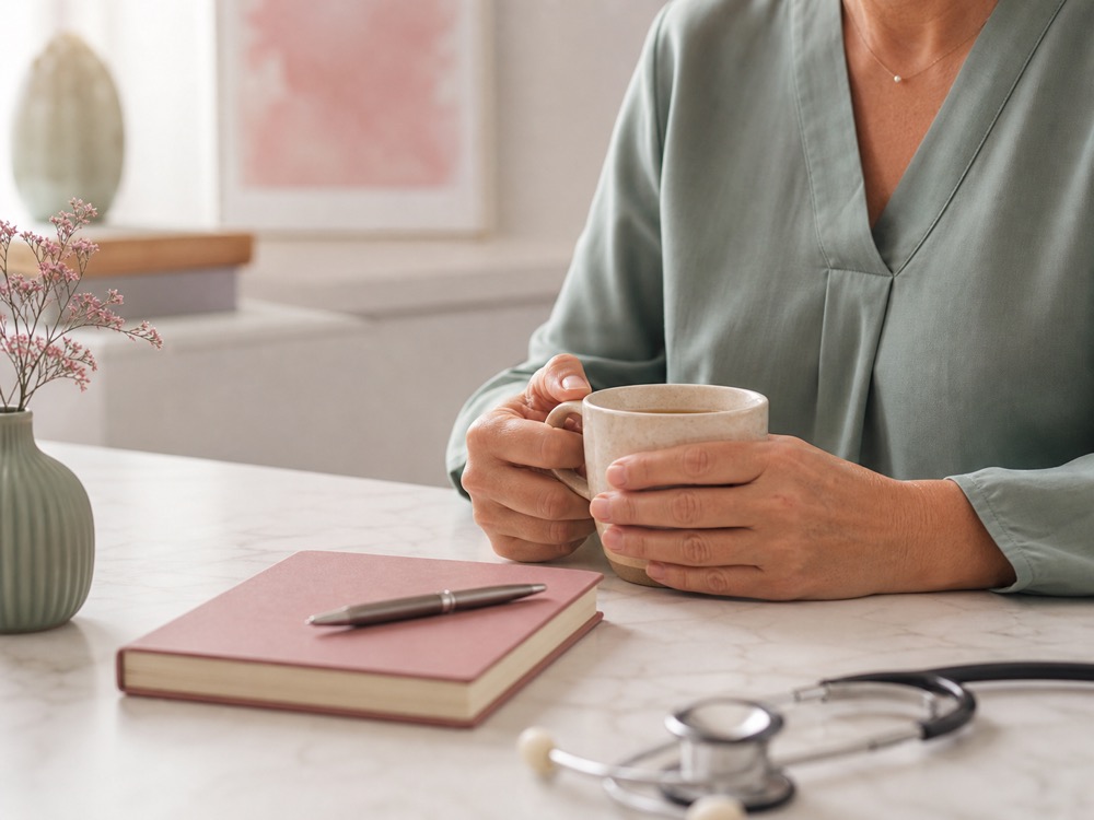 Conteúdo educativo sobre menopausa
