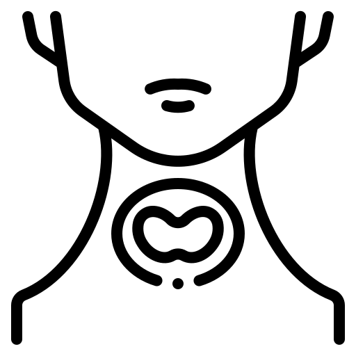 Ícone de avaliação da tireoide